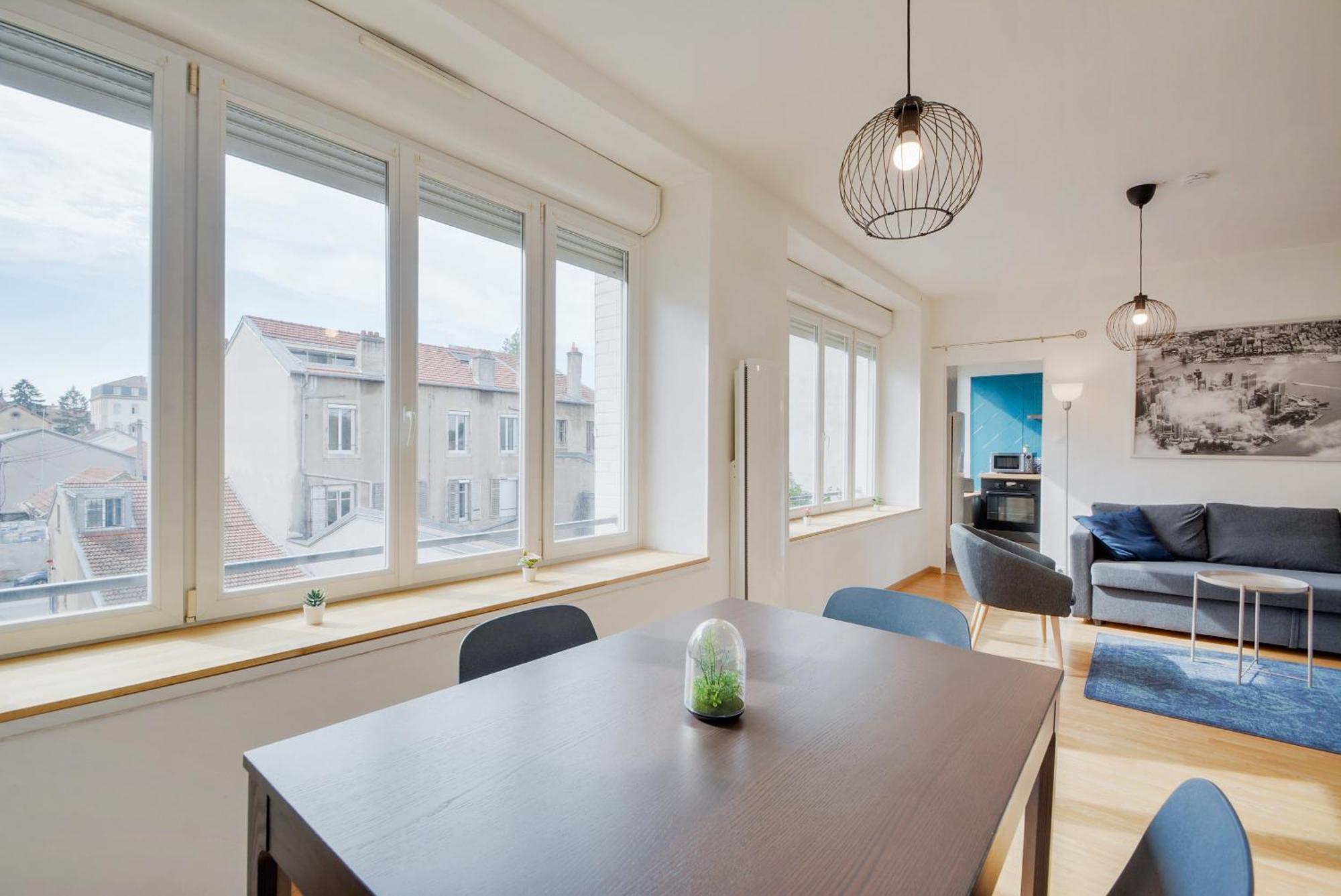 T3 Charmant 4* 65M² Parking @ Thermal / Artem Apartment Нанси Екстериор снимка